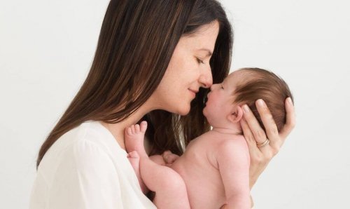 Baby og mor