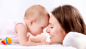 Mor og baby