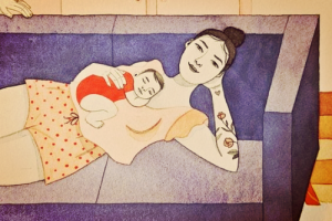 Etter at du kom inn i livet mitt sover jeg mindre, men smiler mer