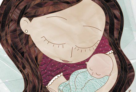 å forberede seg på å bli mor til babyen din