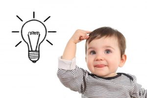 Hvordan stimulere babyens intelligens og hukommelse