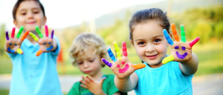 3 kreative aktiviteter for barn i alderen 3 til 5 år