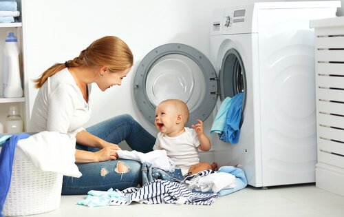 Tips for vasking av barnas klær
