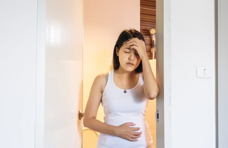gravid i dårlig form