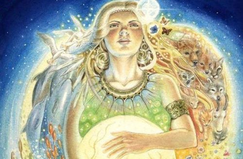 En mor gir beskyttelse, omsorg og kjærlighet