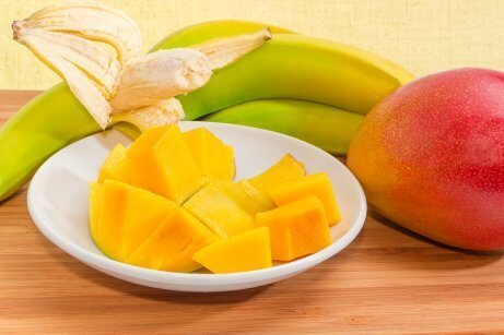 Bananer og mango er gode når man studerer