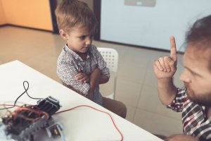 Barn som ignorerer eller behandler foreldrene dårlig