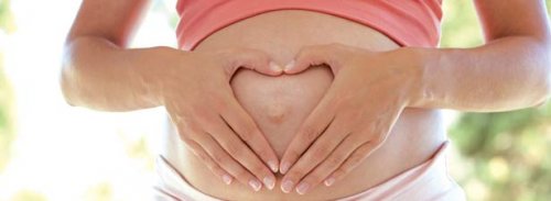 Gravid kvinne.