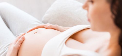 Gravid kvinne etter 15 uker.