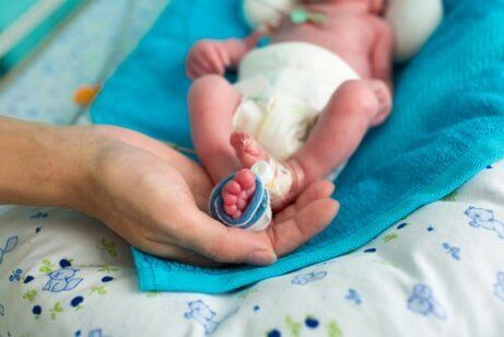 Premature babyer er vanligvis mindre enn andre babyer