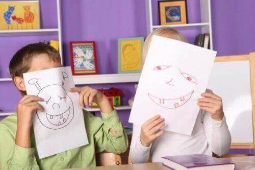 7 måter å stimulere barns kreativitet gjennom tegning