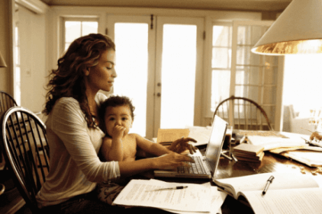 8 tips for mødre som jobber hjemmefra