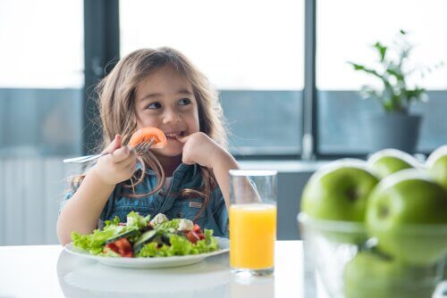 Lærer du barna dine å spise sunt?