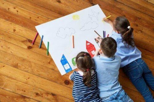 7 måter å stimulere barns kreativitet på gjennom tegning