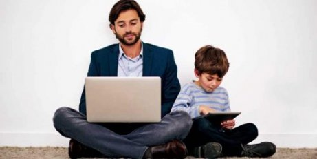 Teknologiske foreldre og teknologiske barn