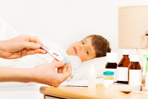 Fem tips for å senke feber hos et barn