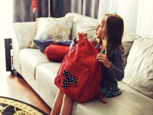 Tips for å pakke barnas skolesekk