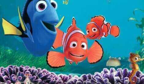 Nemo og Dory fra Oppdrag Dory