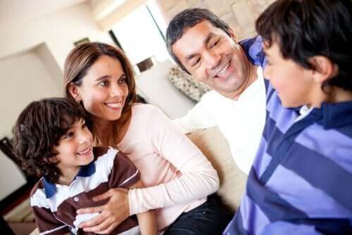En familiesamtale