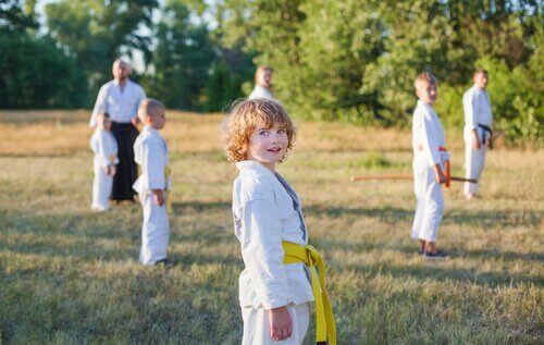Fordeler med kung-fu for barn