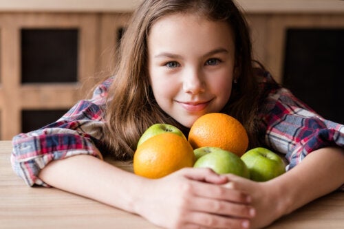 De 4 fordelene med frukt for barn