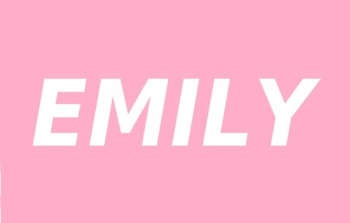Opprinnelsen og betydningen av navnet Emily