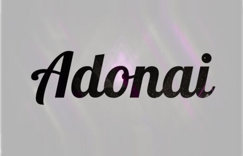Opprinnelsen og betydningen av navnet Adonai