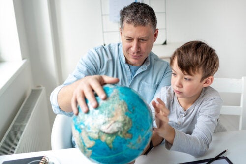 5 pedagogiske ressurser og øvelser for å undervise i geografi hjemme