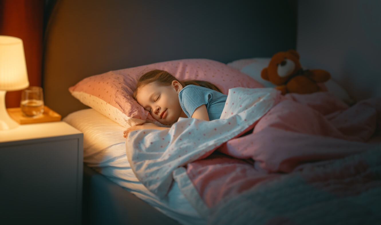 Barn sover bedre på sitt eget rom.