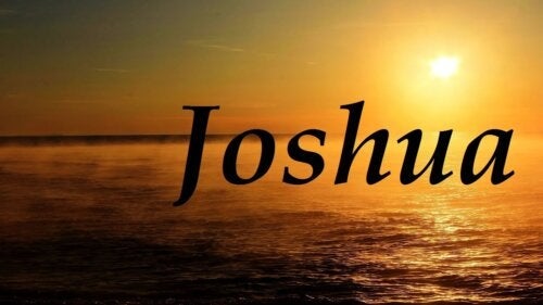 Opprinnelsen til og betydningen av navnet Joshua